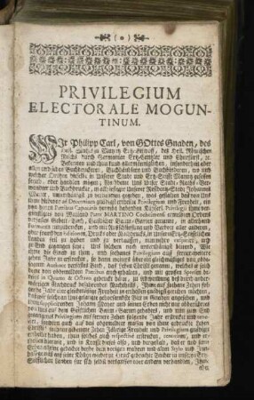 Privilegium Electorale Moguntinum