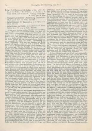657-659 [Rezension] Grisar, Hertmann, Lutherstimmungen der Gegenwart
