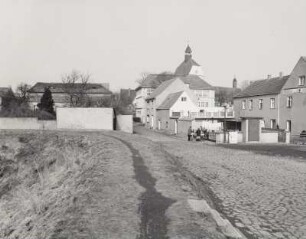 Straße, Mühlberg (Elbe)