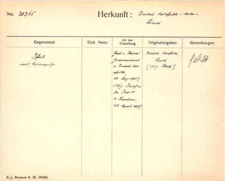 Dies ist ein Digitalisat eines historischen Dokuments.
						Es spiegelt den Entstehungskontext wider und entspricht nicht dem heutigen
						Maßstab einer geschichts- und diversitätsbewussten
						Sprache.