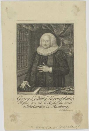 Bildnis des Georg Ludwig Herrnschmid