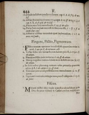Fiscus [ - ] Futurus.
