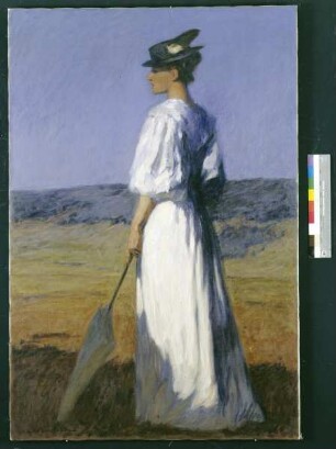 Frau in Weiß (Hanna Ubbelohde)