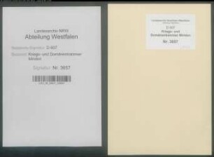 Bereisung der Schlachten an der Weser im Fürstentum Minden - Band 1