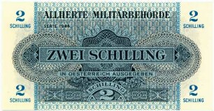 Geldschein, Doppelschilling, 1944