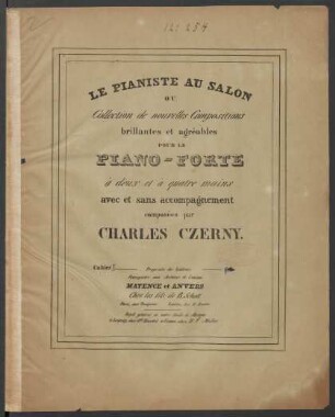 No: [ungausgefüllt]: (A quel bruit et quel tapage.) : Op. 701 No. 1.