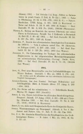 [Literatur von 1903]