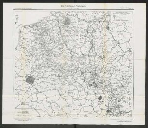 Beilage 5. Die Front gegen Frankreich
