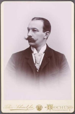 Leo Cremer, Geologe, Lehrer Bergschule Bochum