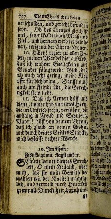 10. Im Thon: Zion klagt mit Angst und etc. - 14. Im Thon: Christ unser Herz zum JOrdan kam etc.