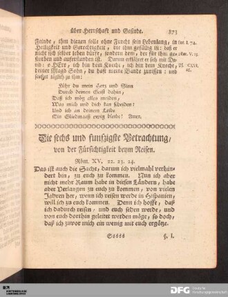 Die sechs und fünfzigste Betrachtung [...]