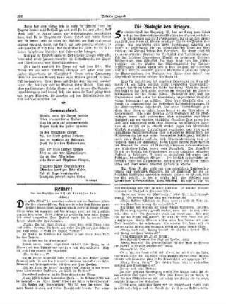 Die Biologie des Krieges