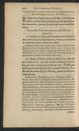 De Olfactu, Cap. XXIV.