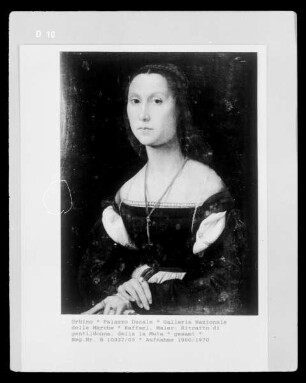 Ritratto di gentildonna, della la Muta