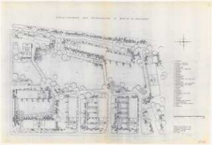 Wohnsiedlung, Berlin-Wilmersdorf: Grundriss Detailentwurf 1:200