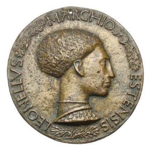 Pisano, Antonio, gen. Pisanello: Leonello d'Este