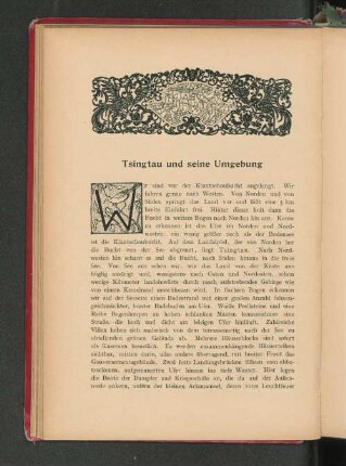 Tsingtau und seine Umgebung