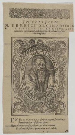 Bildnis des Henricvs Decimator