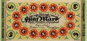 Kriegsnotgeld - 5 Mark