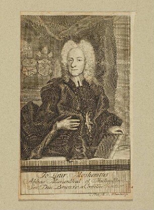 Bildnis von Johann Lorenz von Mosheim (1694-1755)