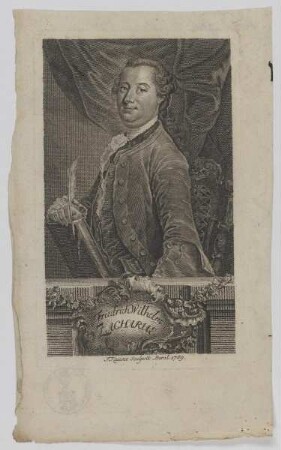 Bildnis des Friedrich Wilhelm Zachariae