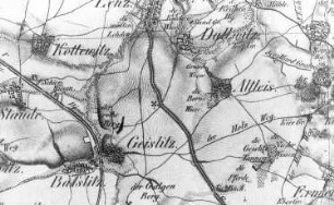 Priestewitz-Altleis. Oberreit, Sect. Großenhain, 1841/43