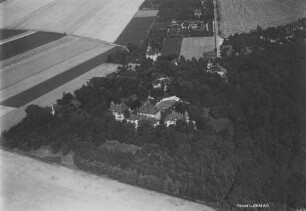 Heilanstalt "Hartheck" westlich von Gaschwitz : Blickrichtung Nordosten