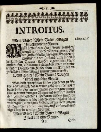 Introitus.