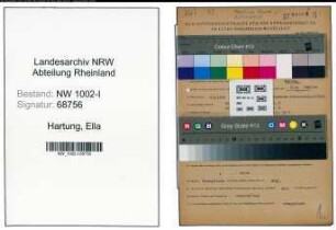 Entnazifizierung Ella Hartung , geb. 03.04.1904 (Buchhalterin)