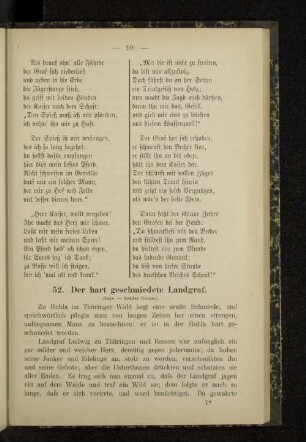 52. Der hart geschmiedete Landgraf.