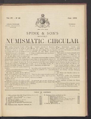 N° 43. June 1896