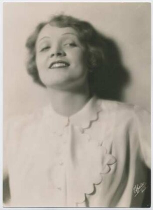 Marlene Dietrich (Berlin, 1925) (Archivtitel)