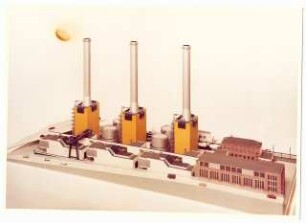 BEWAG Kraftwerk, Berlin-Wilmersdorf: Modell