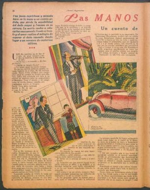 Las manos de Sergio : Un cuento de J. D. Beresford