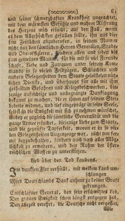 Lied über den Tod Laudons