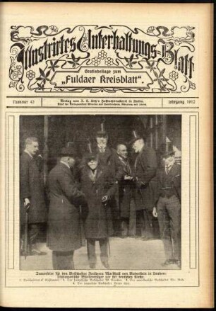 Ausgabe vom Sonntag, den 27. Oktober 1912.