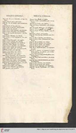 Errata Corrige