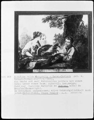 Karoline Luise Markgräfin von Baden-Durlach geb. von Hessen-Darmstadt (1723-1783)