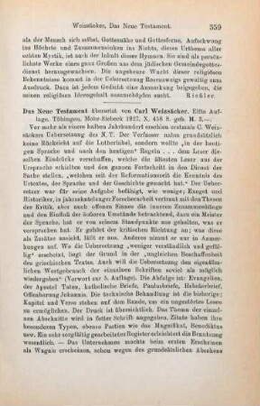 359-360 [Rezension] Das Neue Testament