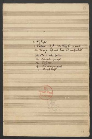 Heilig; Coro, orch; C-Dur; BR-CPEB Ef 3; H 827; Wq 218