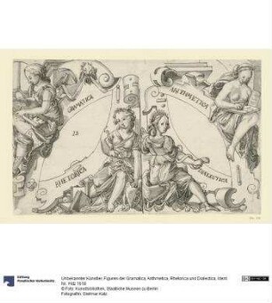 Figuren der Gramatica, Arithmetica, Rhetorica und Dialectica