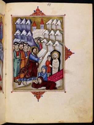 Illustration: Auferweckung des Lazarus