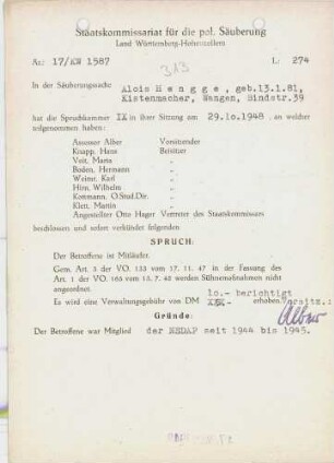 Hengge, Alois