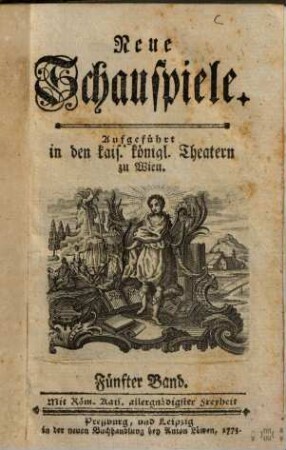 Neue Schauspiele : Aufgeführt in den kais. königl. Theatern zu Wien, 5. Macbeth : Trauerspiel