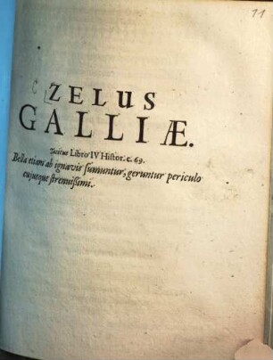 Zelus Galliæ