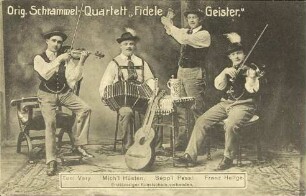 Orig. Schrammel-Quartett "Fidele Geister"