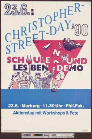 Christopher Street Day '90 : Schwulen- und Lesbendemo