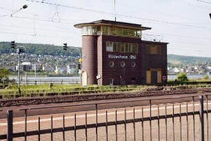Stellwerk; Rüdesheim, Am Rottland (Bahngelände)