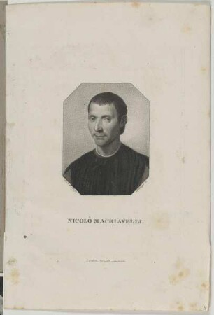 Bildnis des Nicolò Machiavelli