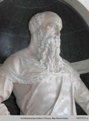 Johannes der Evangelist - Grabmal Clemens' VII., Detail: Johannes Ev.